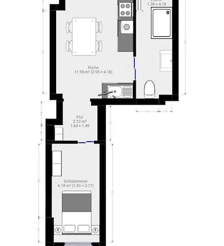 Zentrale Moderne Mitten In No 2 *